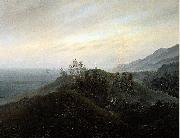 Caspar David Friedrich View of the Baltic painting